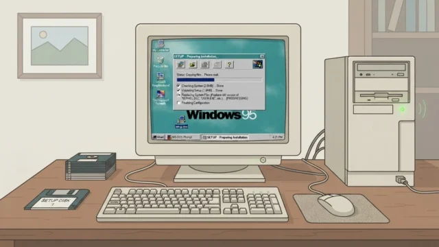 微软：Windows 95 如何识别安装程序