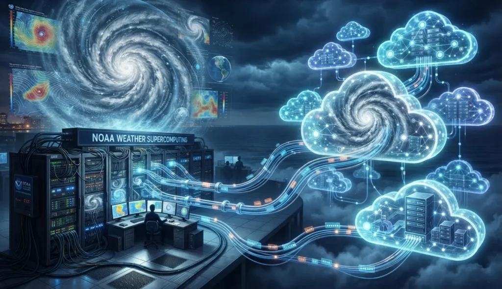 NOAA 牵手 Google Cloud，把天气超级计算搬上公有云