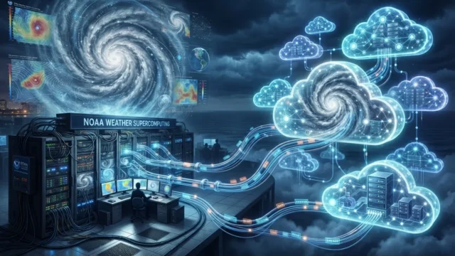 NOAA 牵手 Google Cloud，把天气超级计算搬上公有云