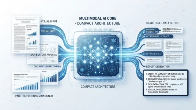 CohereLabs 发布 2.4B 参数 North Micro Vision 开放权重模型