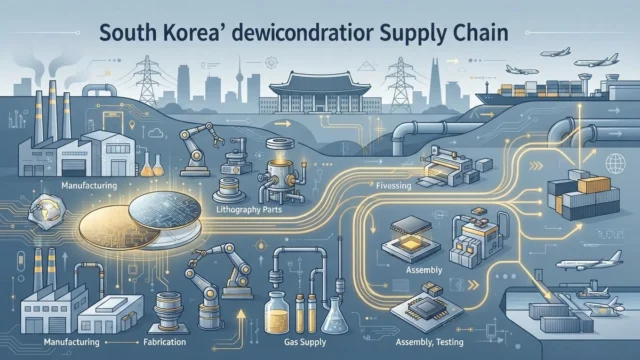 韩国设立半导体材料、零部件和设备支持基金，拟以金融工具强化芯片供应链