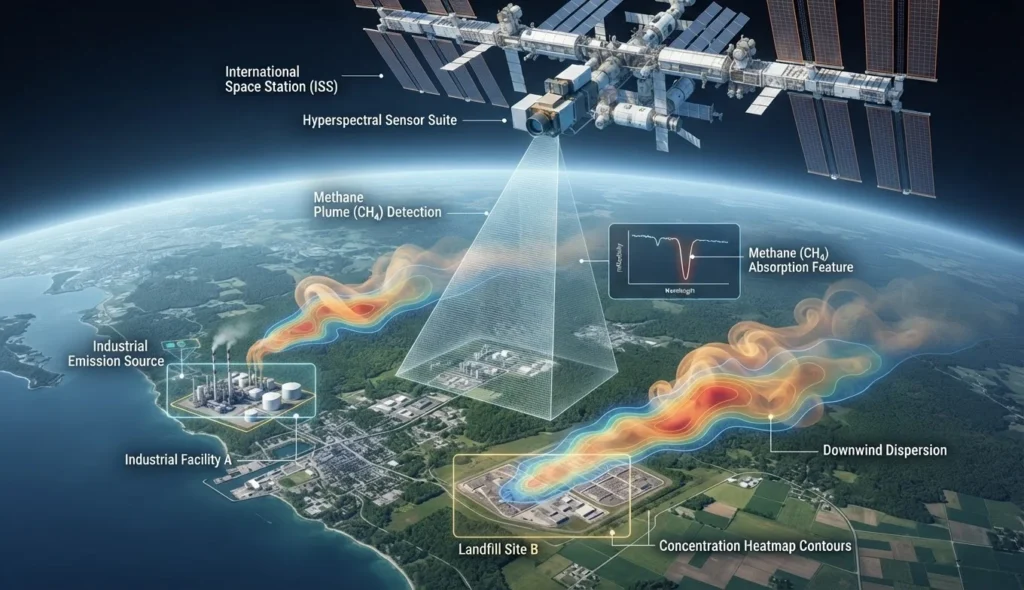 谷歌与 NASA 用 AI 从太空绘制全球甲烷排放：MAPL-EMIT 将监测推进到设施级