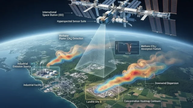 谷歌与 NASA 用 AI 从太空绘制全球甲烷排放:MAPL-EMIT 将监测推进到设施级