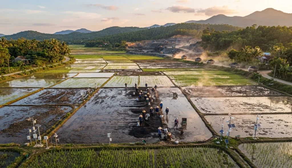 谷歌与 Terradot 在巴西推进气候方案：把稻田甲烷减排与岩石固碳放进同一条路径
