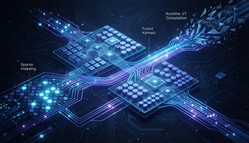 DeepSeek公开DeepGEMM 26/09：新增稀疏索引与融合内核，面向V4.1计算路径