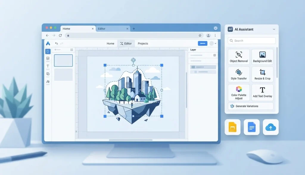 Google Pics上线：谷歌把AI图像生成与精准编辑带进Workspace