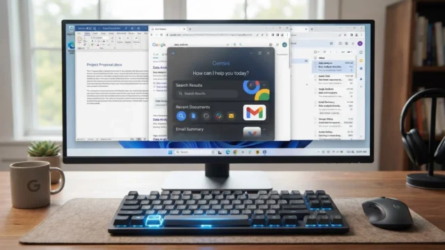 Google Gemini Windows 应用上线:Alt+Space 直达桌面 AI 助手